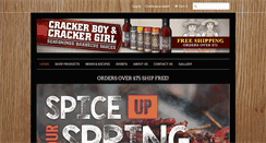 Desktop Screenshot of crackerseasoning.com